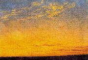 Caspar David Friedrich Evening oil on canvas